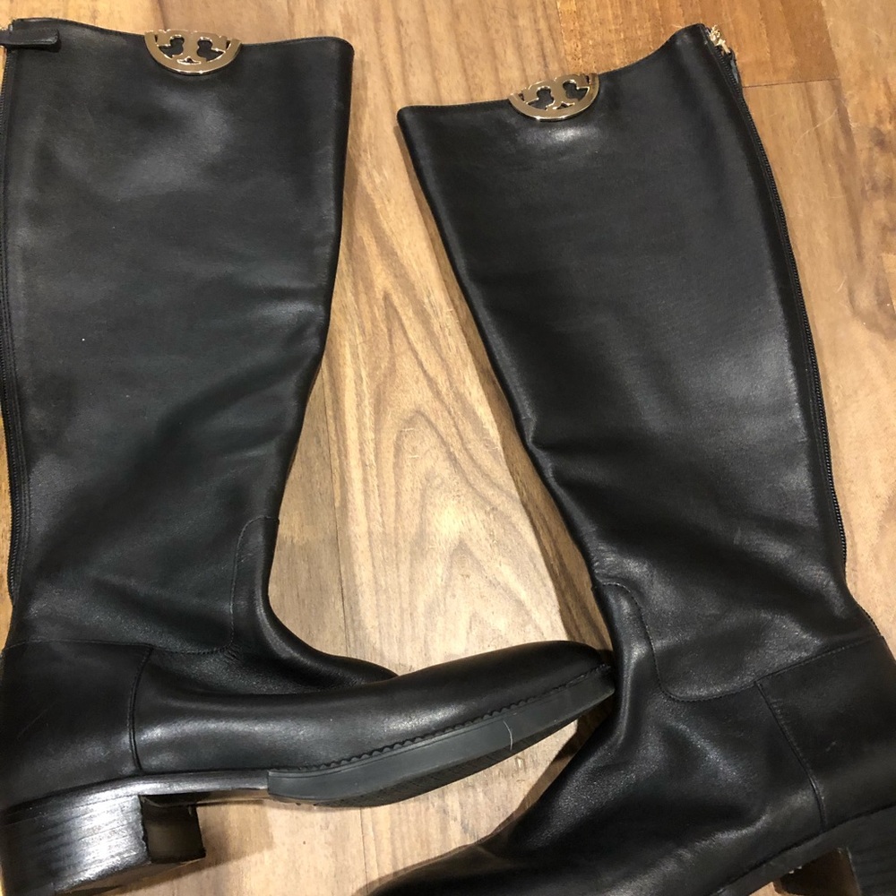 Tory Burch leather boots